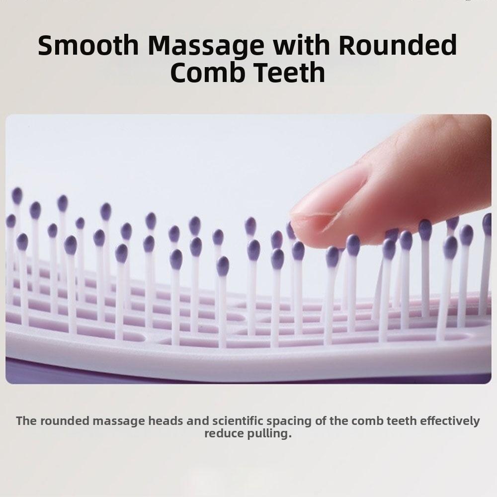 Cu Oglindă Pliabilă de Buzunar Oglindă Pieptene Autocurățare Mini Perie de Masaj pentru Păr pentru Toată Lumea Să O Folosească