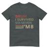 8th Birthday Boy 8 Year Old I Survived 67 Six Seven Bruh 6 7 TShirt