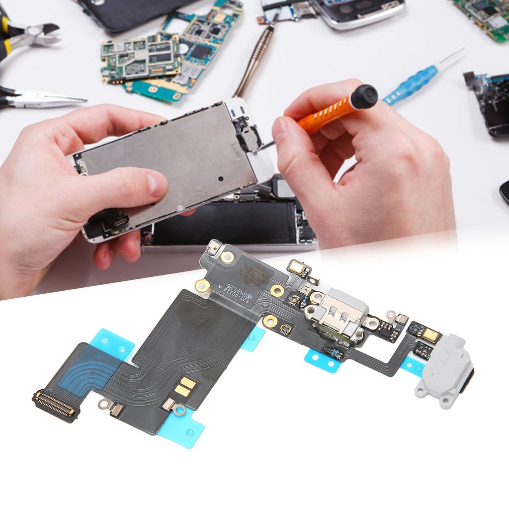Charging Port Module USB Charging Port Dock Connector Microphone Hdphone Cable Module for 6S Plus