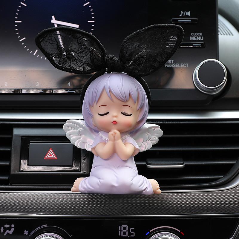 Niedlicher Anne Dekorativer Auto-Duftclip für Lüftungsschlitz Langanhaltende Aromatherapie für Autoinnenraum Auto-Klimaanlagen-Duftchip Auto-Ornament