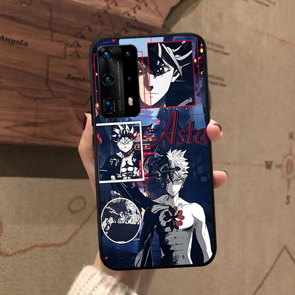 Black Clover Telefoonhoesje Voor Huawei P 8 9 10 20 30 40 50 Pro Lite Psmart Honor 10 Lite 70 Mate 20lite