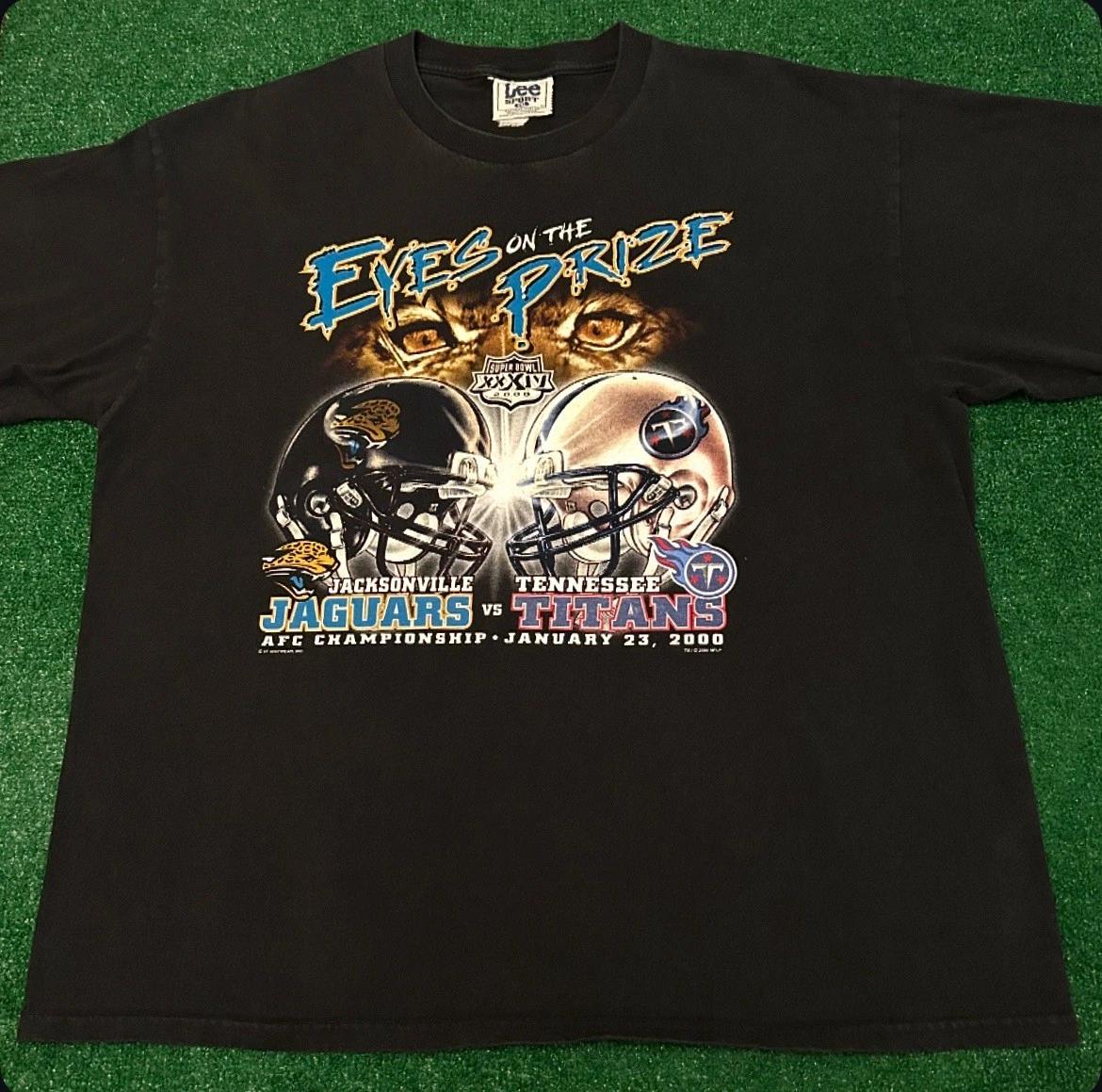

Vintage 90s Jacksonville Jaguars NFL 2000 Super Bowl VTG Shirt Mens Size XL S