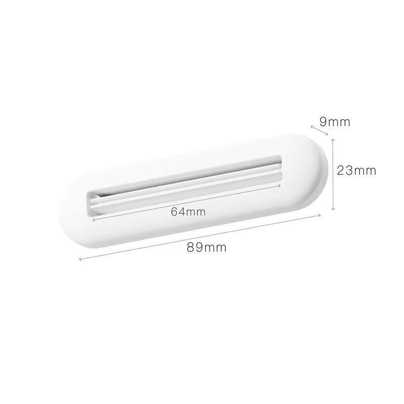 Manual Toothpaste and Cream Squeezer Extruder Tool for Bathroom and Facial Cleanser белый