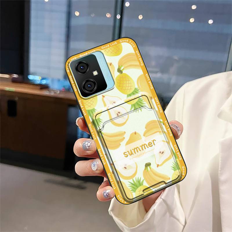 Card Slot Shockproof Phone Case For Blackview Oscal C70 Anti-knock Full Wrap Anti-dust Dirt-resistant Protective Cover