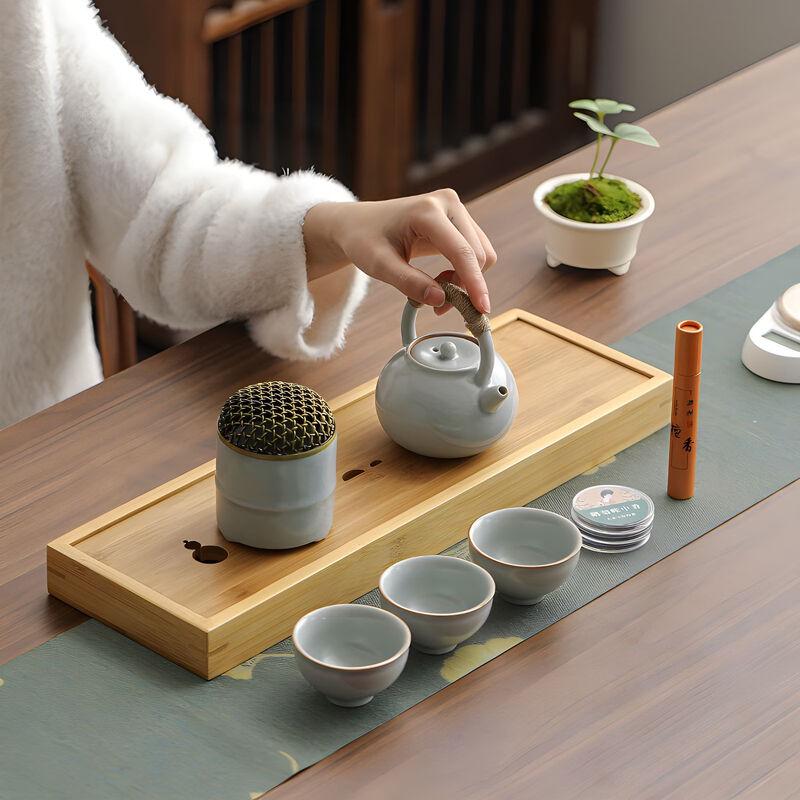 Chinese Ceramic Kung Fu Tea Gift Set 10-piece set