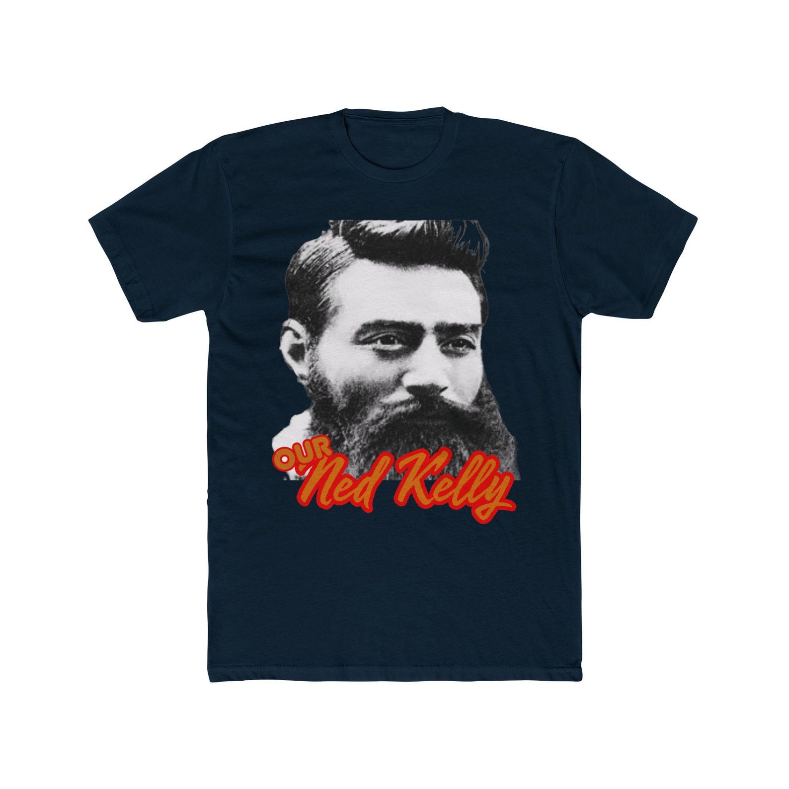 Our Ned Kelly V3 Men s Cotton Crew Tee 4XL