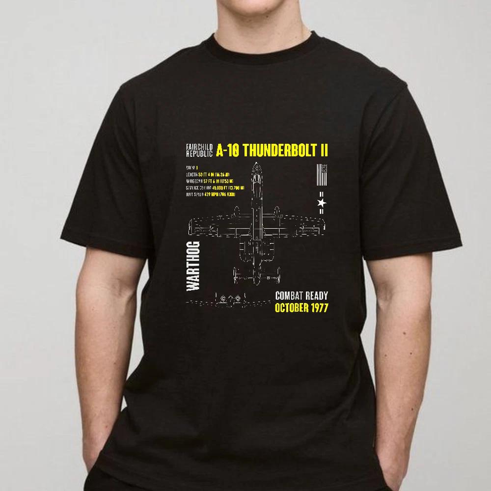 Top Rated A10 Thunderbolt II Warthog USAF TShirt  Military Aircraft Design S