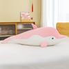 Dolphin Plush Toy Rag Doll Large Strip Sleeping Cute Throw Pillow Doll Children's Birthday Gift Female
