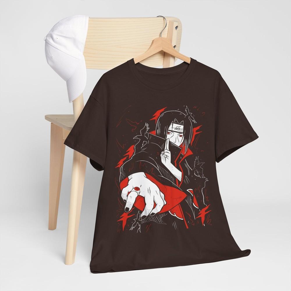Pain Akatsuki TShirt Naruto Itachi Uchiha Horror Unisexga Anime Black Gift shirt