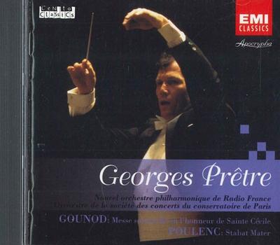 CD GEORGES PRETRE - Gounod Messe Solennelle En I'honneu CAPO2016 EMI Japan Classical Used
