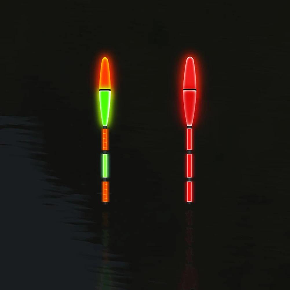 Electronic Smart Fishing Floats Bite Reminder Alarm Fish Float Bobber Night LED Light Color Change Auto Electronic Buoy