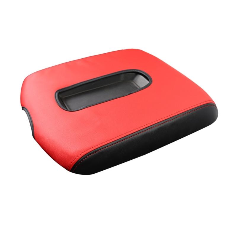 Replacement Armrest Protection Cover for 2019-2024 Car Leather Armrest Cover Automotive Interior Accessories