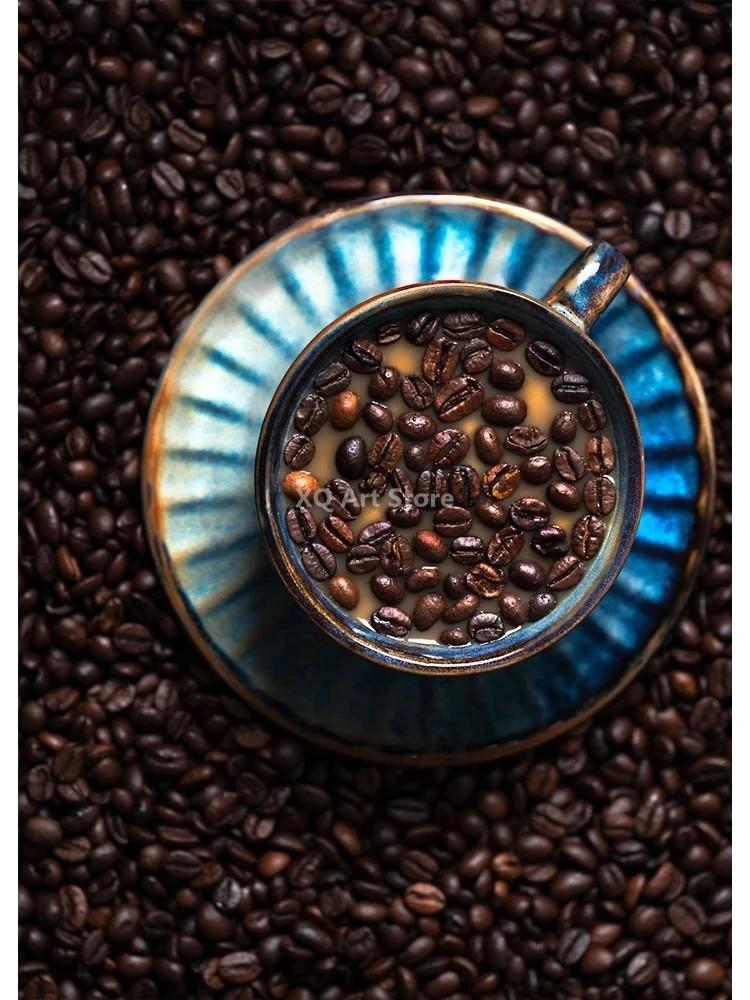 

Вінтажні кавові зерна. Плакати з кавою. Принти. Картини на полотні. Настінні картини. Для кухні. Декор кімнати. Безрамні подарунки. 21x30cm No Framed
