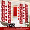 Double Happiness Wedding Room Decoration: Long Strip Happy Sticker for Wall & Floor - Perfect Wedding Celebration & Dress-up Supplies