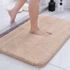 Thick Absorbent Water Microfibre Bath Mat Washable Non Slip Plush Mats Bath