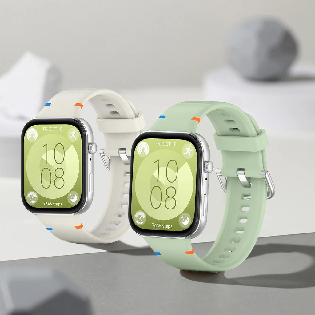 Soft Sports Silicone Strap For Huawei Watch Fit 4 Pro 4 3 Replacement Band Watchband Bracelet For Huawei Fit 4 Fit 4pro Strap