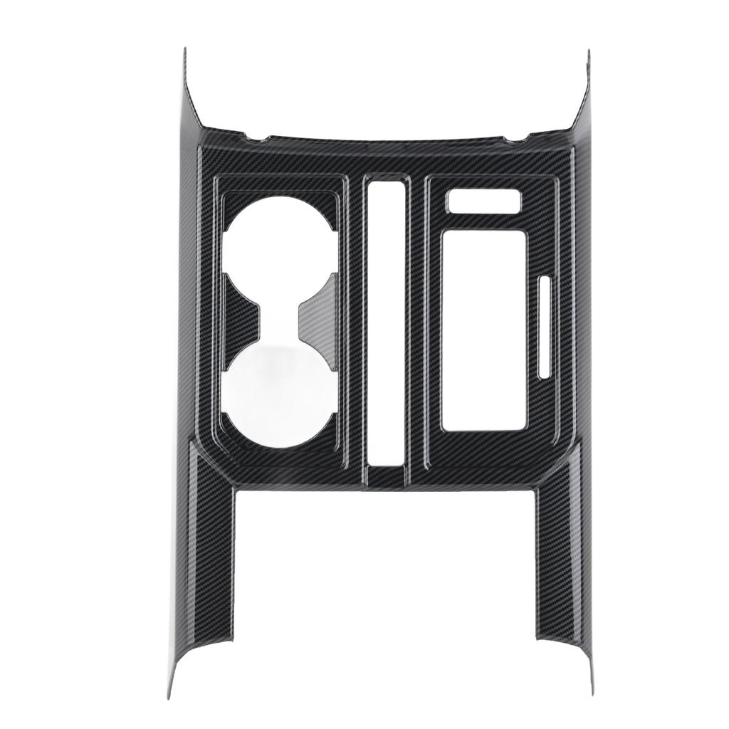 Gear Shift Box Panel Trim Carbon Fiber Style Gearbox Decorative Cover Fit for   F150 2017‑2020