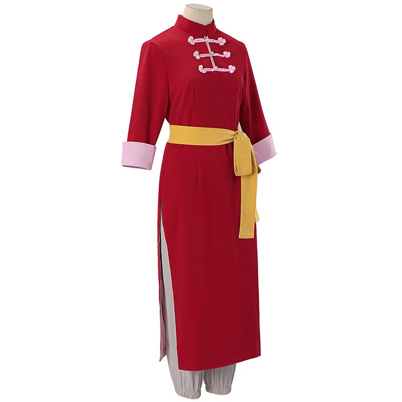 GINTAMA  Kagura Qipao Uniform Kagura Luoyang Decisive Battle Qipao Cosplay Costume
