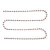 3.28ft Star Rhinestone Trim Chain 0.4in Width DIY Cuttable Colorfast Sew On Iron Rhinestone Claw Chain for Decoration Sewing Pink