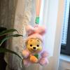 Disney 12cm Winnie the Pooh Hand Rope Series Plush Key Chain Pendant Cute Doll Accessories Christmas Birthday Toy Gifts