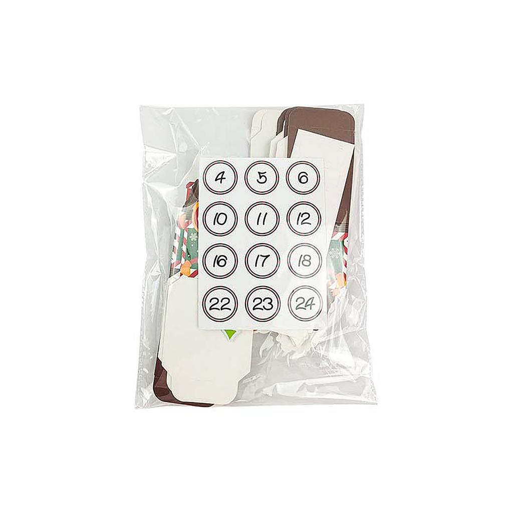 Christmas Calendar Box New Christmas Advent Calendar Train Candy Box Gift Packaging Box