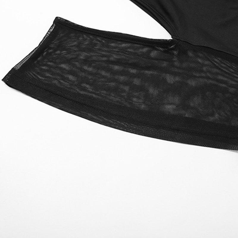 Women's Tops Irregular Cropped Navel Slim Fit Open Waist