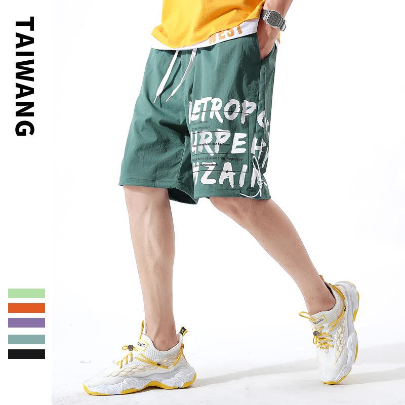 Шорты-карго с буквенным принтом — фото 4