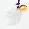 5 pieces Seto Ceramics 2024 Zodiac Figurine Compact Dragon New Year Decoration Good Luck Netsuke Fortune Fortune Included Shoho Kiln 133 x 5 [Bulk