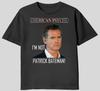 Gavin Newsome Funny T-shirt (American Psycho)