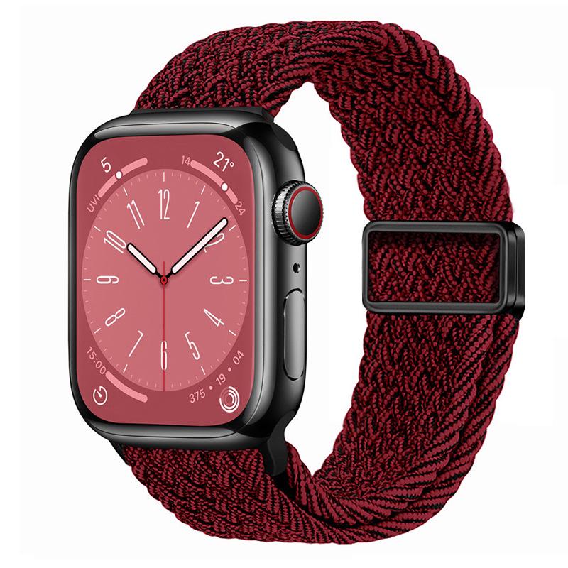 Magnetic Buckle Nylon Elastic Woven Band for Apple Watch Series 1/2/11