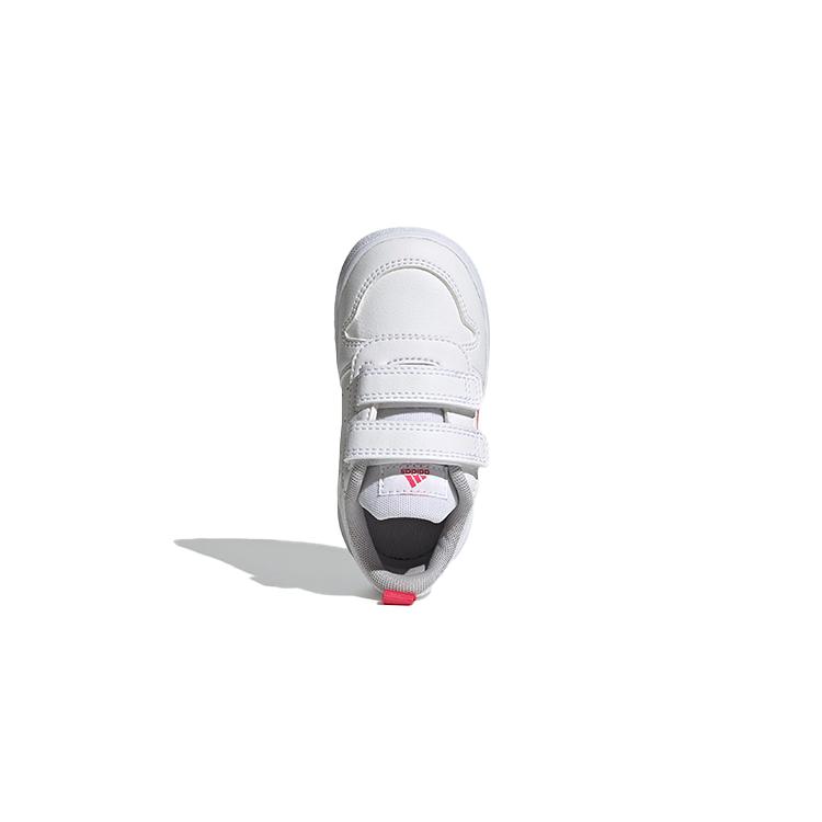 Adidas TENSAUR Comfortable Breathable Low top Toddler Shoes White Pink Infant And Toddler S24059