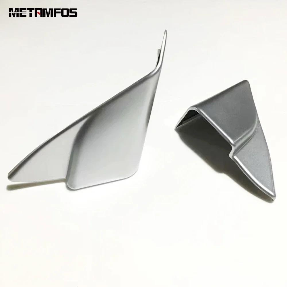 For Toyota Camry 2018- 2024 Carbon Fiber Front Window A Pillar Audio Speaker Loudspeaker Cover Trim Inner Accessories ABS Matte Plastic