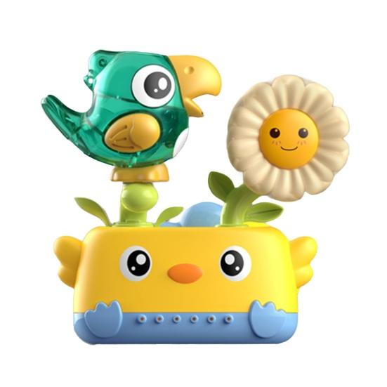 Bath Toys for Toddlers Baby Waterfall Bathtub Toy with Suction Cup Interactive Bath Toy Kids Bath Tub Shower Playset Summer Birthday Gifts
