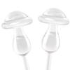 Self Watering Globes Clear Mushroom Plant Watering Bulbs Planter Insert Automatic Watering Devices for Indoor Outdoor Potted Plants