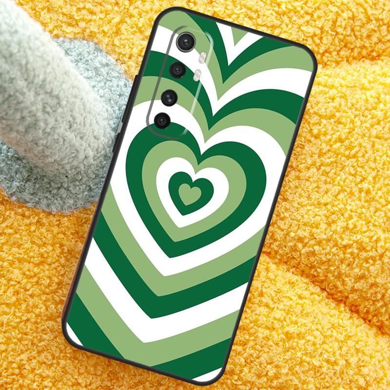 green aesthetic Case For POCO X3 X4 X5 F5 Pro M5s C40 F4 GT F3 Cover For Xiaomi 12T 11T Pro 12 13 Lite 12X