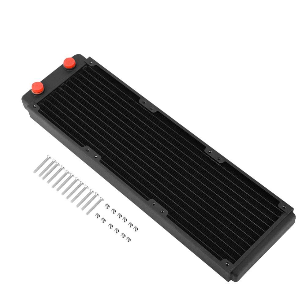 

Water Cooling Radiator Premium Copper Low Noise High Performance Cooling G1 4 Ports Easy Installation Computer Water Cooling Printing Power