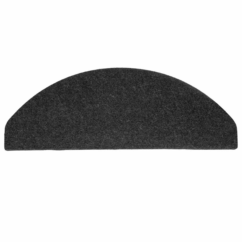 Vidaxl Samoprzylepne Nakładki Na Schody, 10Szt., Czarne, 65X22,5X3,5Cm
