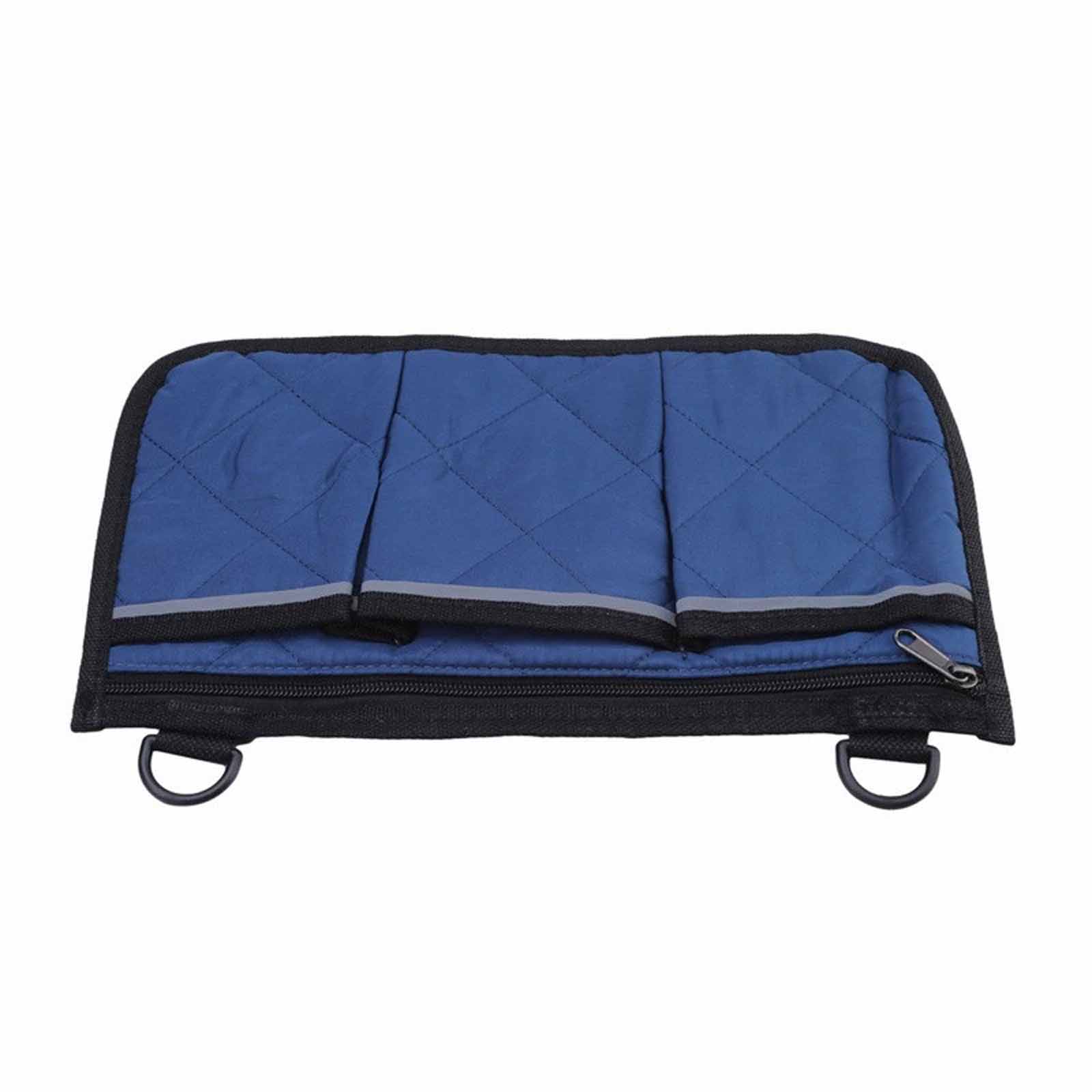 

Baby Stroller & Wheelchair Hanging Bag – Side Storage Organizer with Reflective Strip, Convenient Armrest Attachment One Size