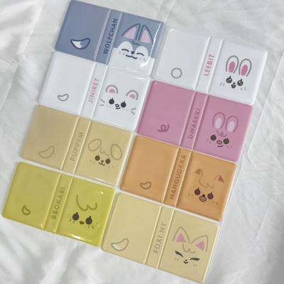 Álbum de Estrellas Aleatorias Álbum de Postales de Conciertos de Dibujos Animados Álbum de Tiras de Fotos Instantáneas Portatarjetas Estuche para Tarjetas