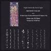 ZABC Moonlight Tide Sticker Pack: Night Series Collage Decorative Stickers In 4 Styles