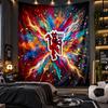 Wandbehang Tapisserie Manchester United Drucktuch für Wohnzimmer Schlafzimmer Heimdekoration