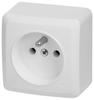 Socket 2P+Z N/t IP20, White BERG