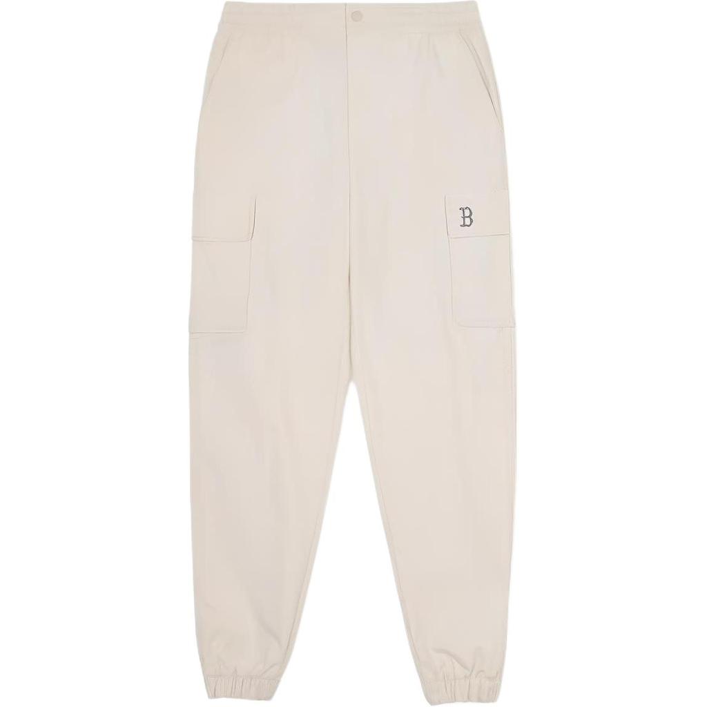 New MLB SS24 Casual Pants Unisex Cream 3AWPB0541-43CRM
