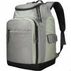 Ski Boot Backpack Multiple Compartments Travel Waterproof Helmet Compartment Bag Black