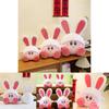 New Plush Rabbit Ear Kirby Doll Soft Toy Adorable Stuffed Animal With Logo Label