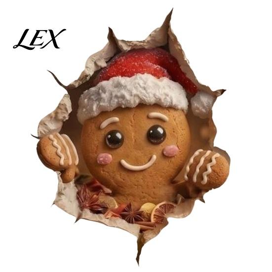 3D Holiday Wall Art Christmas Stickers, Decals for Living Room Bedroom And Party Decor Decor, Removable PVC Festive Home Entrance Classroom