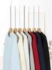 Autumn/Winter Round Neck Solid Color Loose Fit Drop Shoulder Hoodie