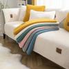 Lambswool Sofa Cushion Winter Non-Slip Plush Thickened Nordic Sofa Cover Cushion Cover Towel