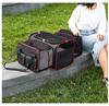 Pet Bag 1PC Cats and Dogs Chest Breathable Folding Portable Trolley Double Shoulder Handheld Crossbody Outdoor Bag Pet Products