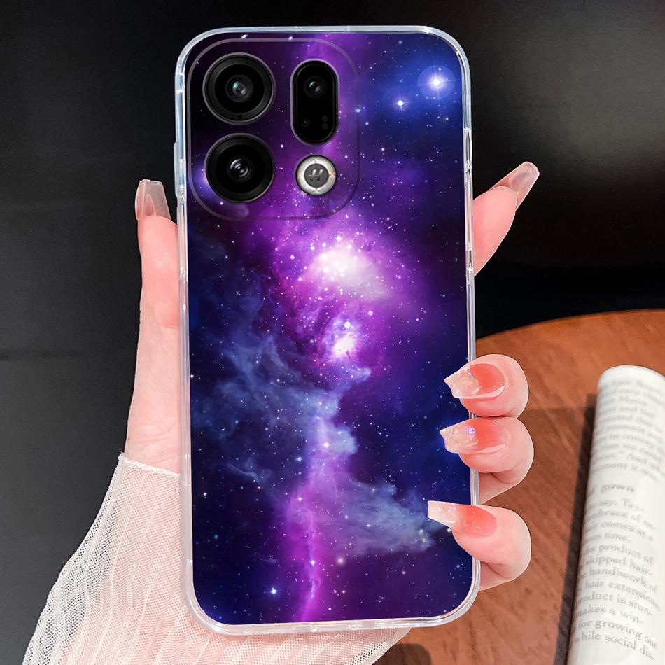 For Oppo Find X9 Pro Phone Case Unique Style Soft TPU Transparent Silicone Lightweight Cover For Oppo Find X 9 Protective Shell